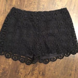 Lace shorts